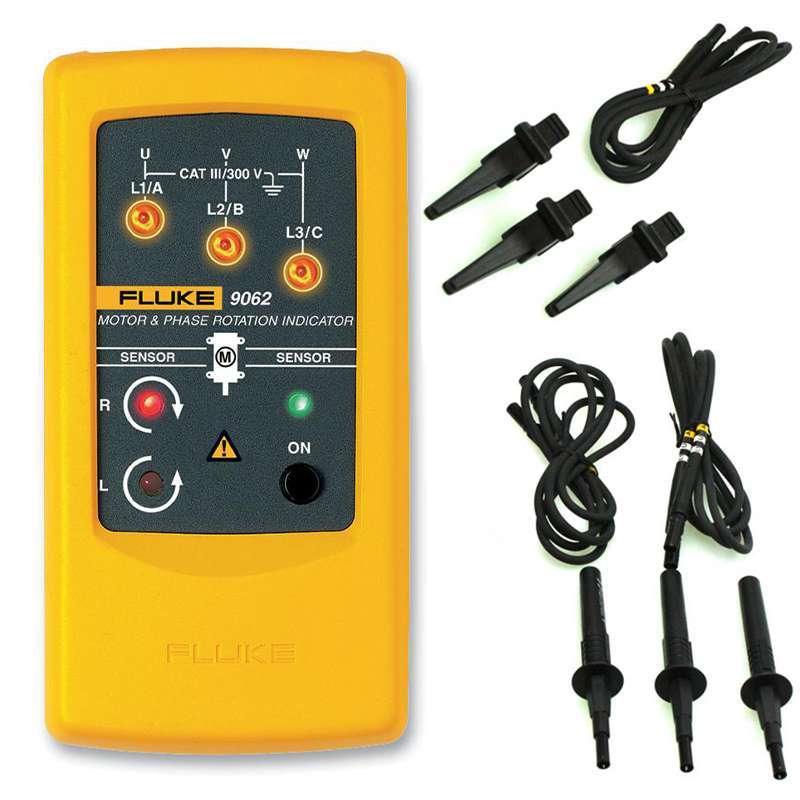 Fluke-9062-Motor-and-Phase-Rotation-Indicator